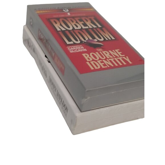 Sidney Sheldons Rage Of Angels & Robert Ludlums Bourne Identity Audio Cassette - Picture 5 of 7